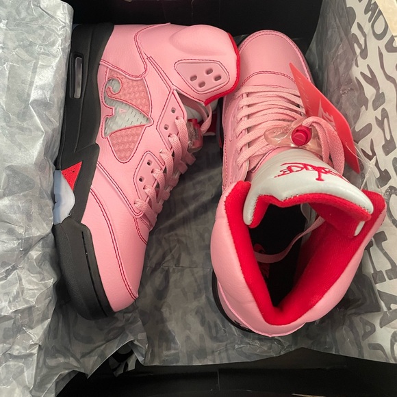 Jordan Shoes - Awake NY x Air Jordan 5 retro Boro - Artic pink